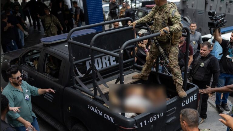 Megaoperação no Rio contra o Comando Vermelho deixa 60 mortos e 81 presos
