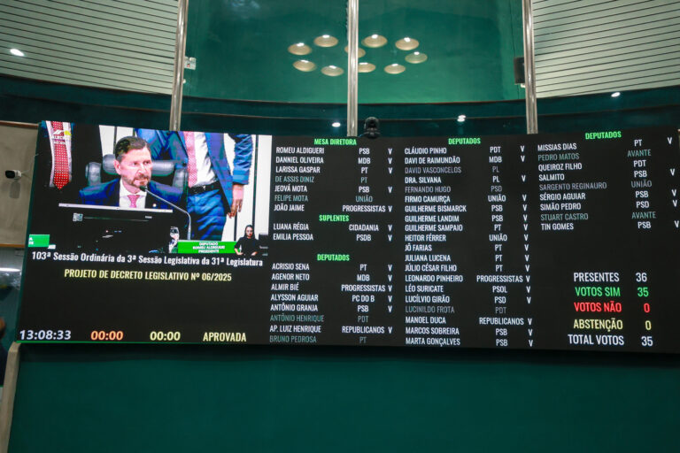 “Alece manifesta apoio à presidente do Superior Tribunal Militar através de moção aprovada”