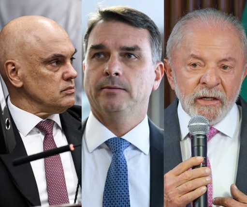 Moraes ordena apuração sobre Flávio Bolsonaro por alegações caluniosas contra Lula