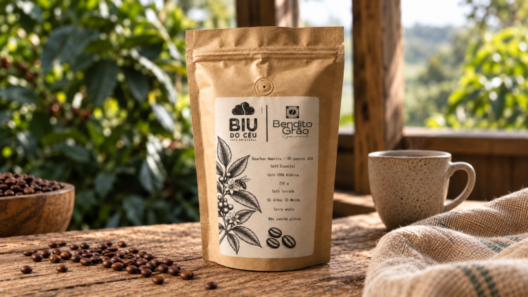 De Taquaritinga do Norte a Caruaru: Café Biu do Céu apresenta novos sabores na Bendito Grão
