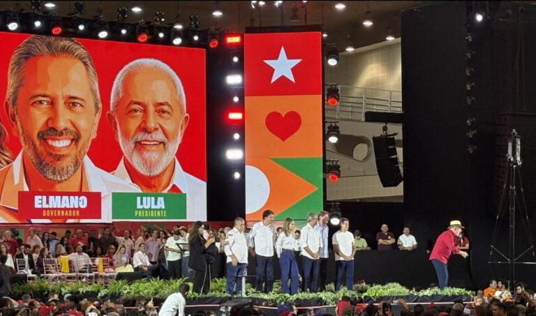 Lula desembarca em Fortaleza para ato de campanha com Elmano na fase decisiva da eleição